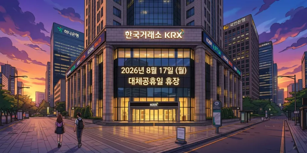 2026년 8월 17일 마감 시황: 대체공휴일 휴장 속 글로벌 증시 점검과 내일 개장 대비 관전 포인트