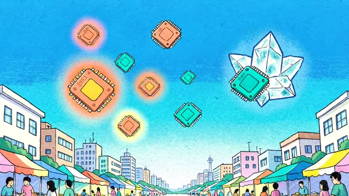 2026년 7월 16일 아침 시황: 금리는 식었는데 반도체 온도는 묘하게 갈렸네요